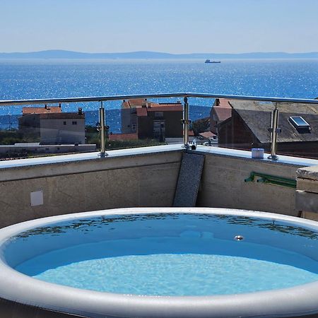Modern Villa With Jacuzzi, Beautiful Sea View, Near Split! Villa 36A Podstrana Luaran gambar