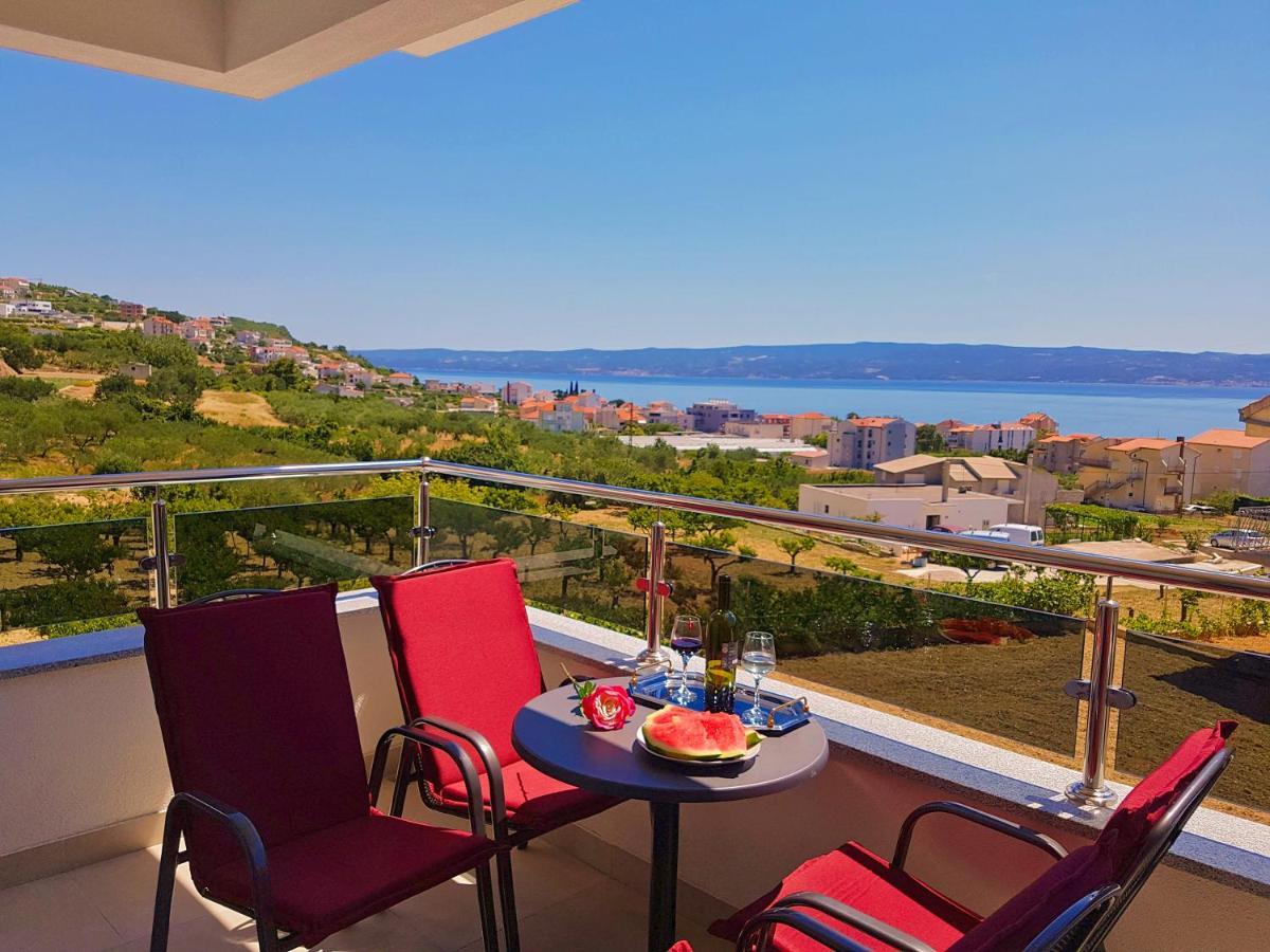 Modern Villa With Jacuzzi, Beautiful Sea View, Near Split! Villa 36A Podstrana Luaran gambar