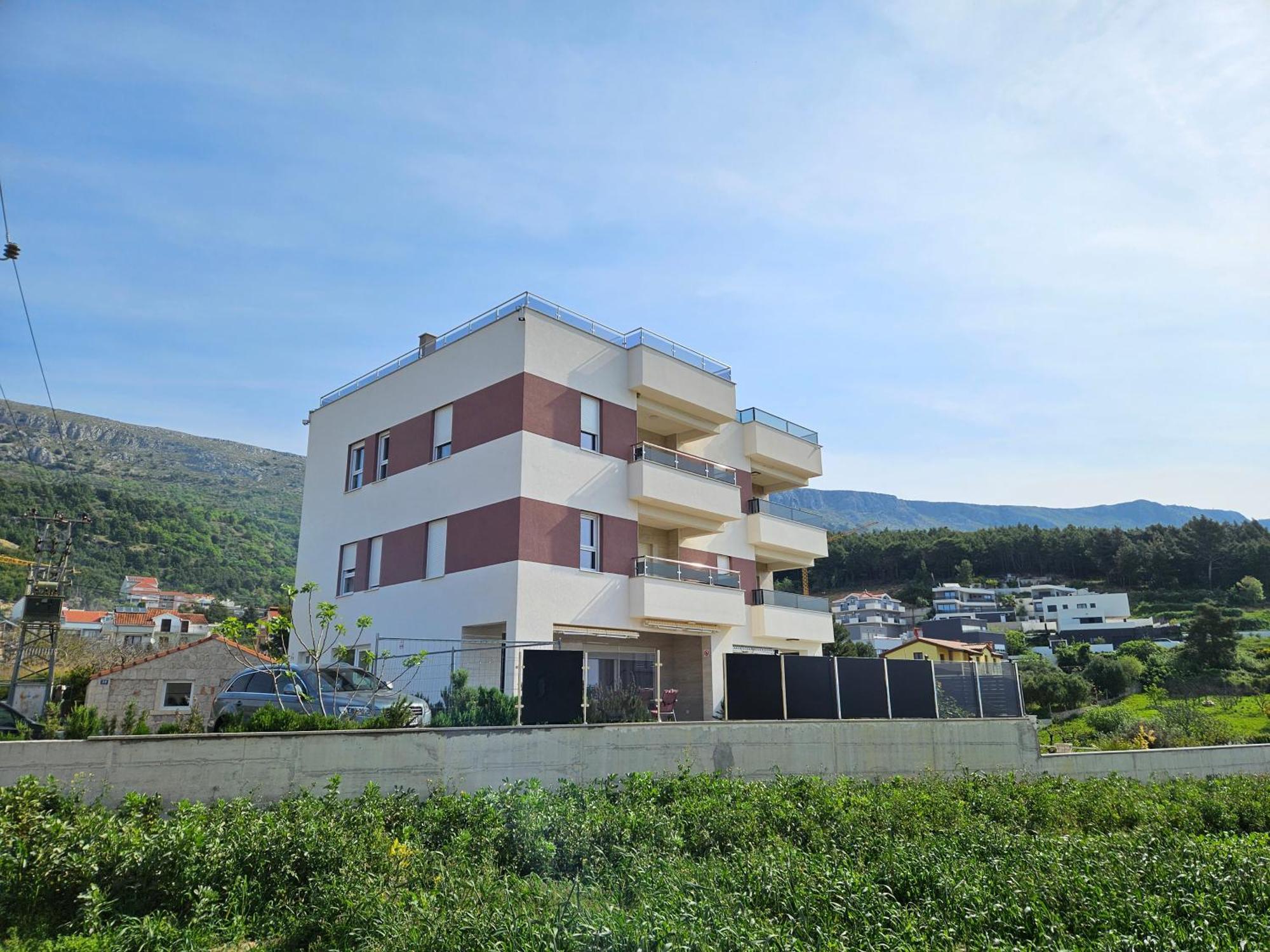 Modern Villa With Jacuzzi, Beautiful Sea View, Near Split! Villa 36A Podstrana Luaran gambar