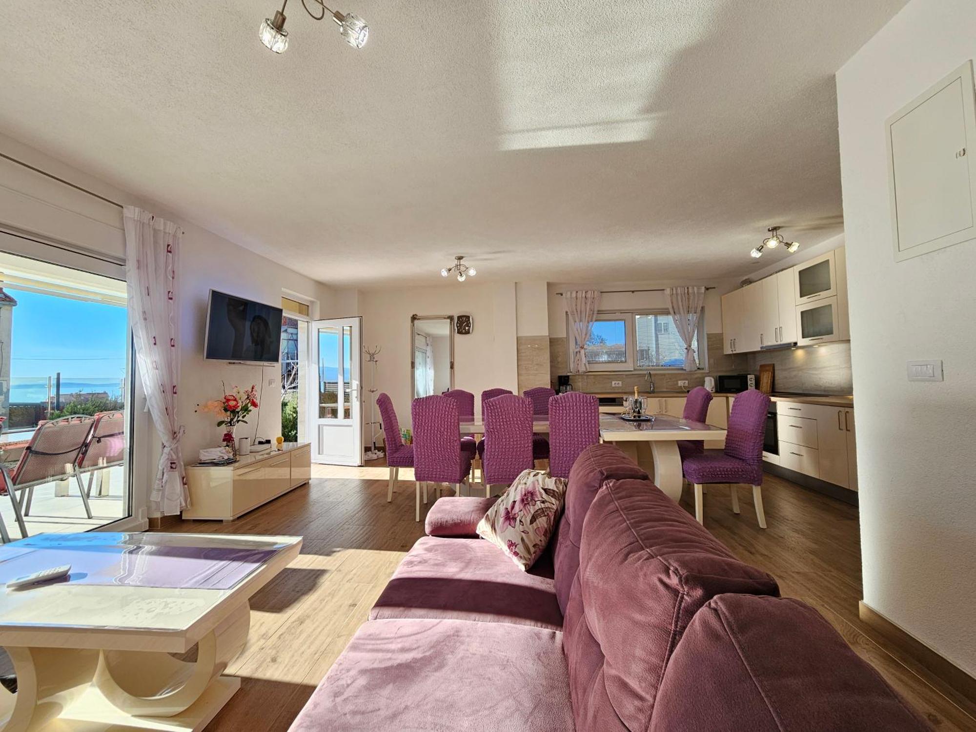 Modern Villa With Jacuzzi, Beautiful Sea View, Near Split! Villa 36A Podstrana Luaran gambar